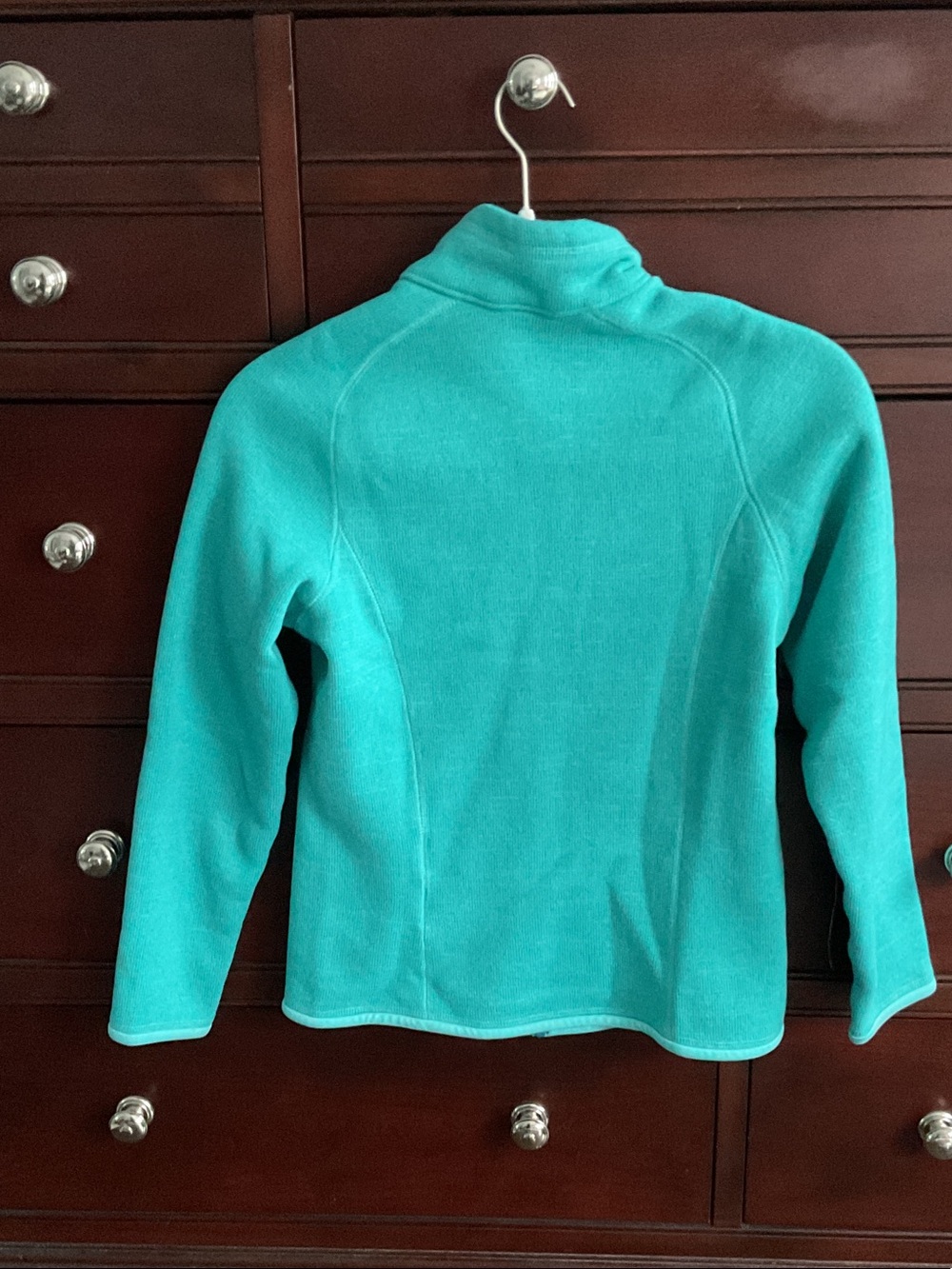 Patagonia Girls L(12) Full-Zip Knit Fleece Jacket - Picture 4 of 6